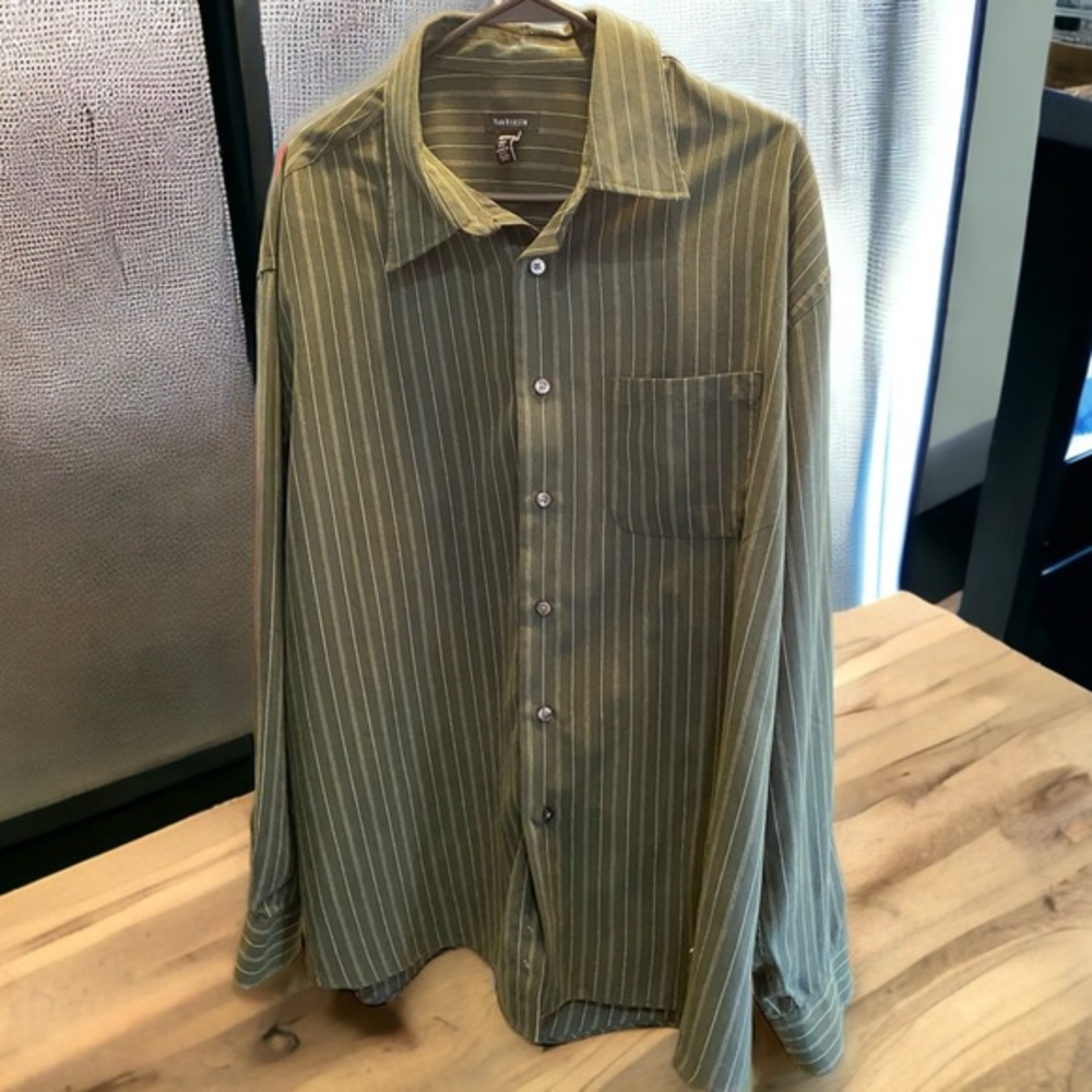 Van Heusen Size 18-18.5 Button Down Long Sleeves